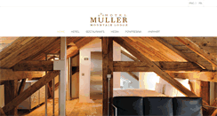 Desktop Screenshot of hotel-mueller.ch