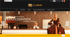 Desktop Screenshot of hotel-mueller.de